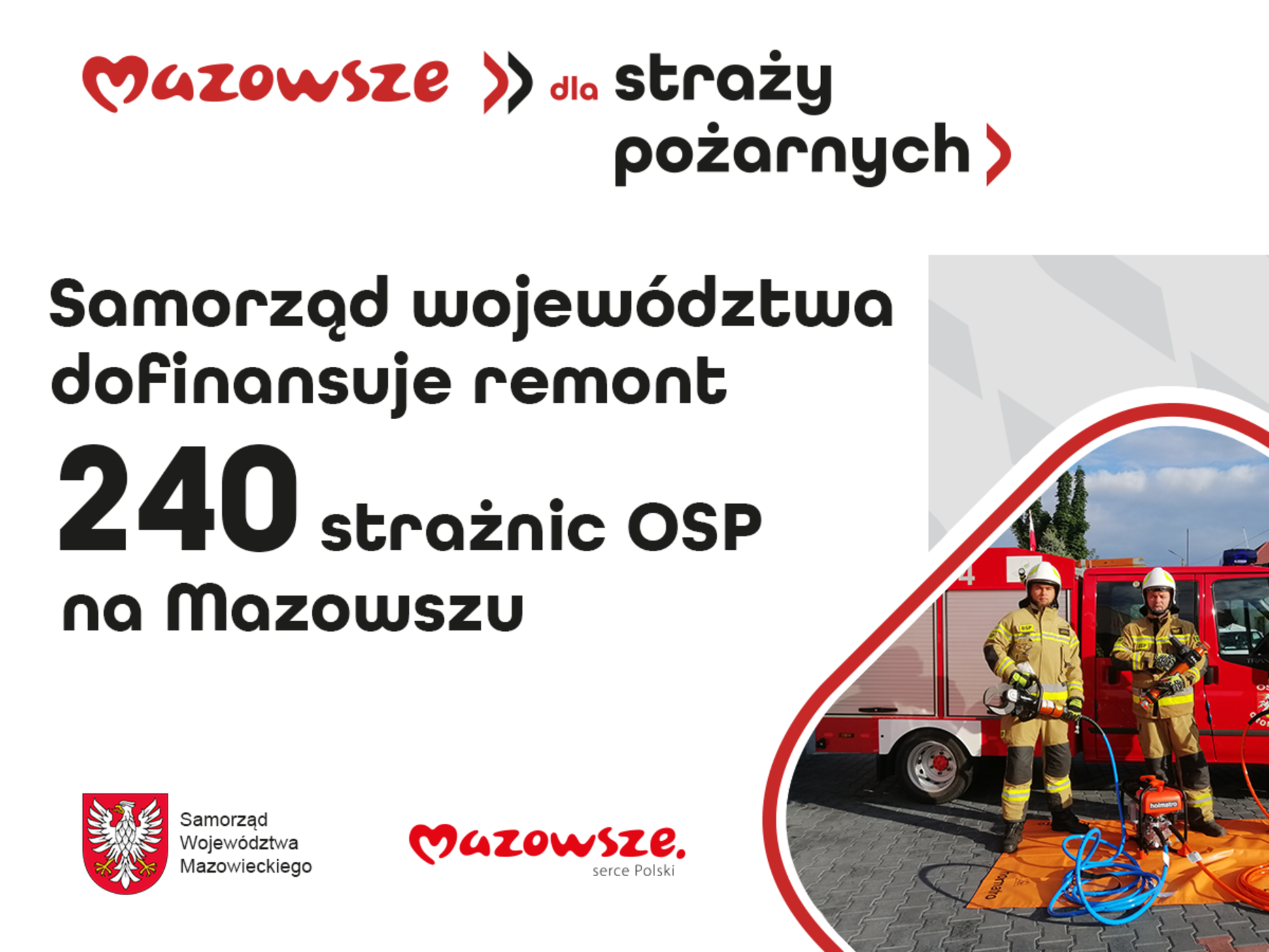Logo Mazowsza i informacja o dofinansowaniu.