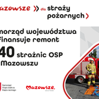 Baner z logo Mazowsza i informacją o dofinansowaniu.